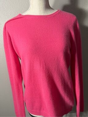 Charter Club Hot Pink Crewneck Sweater